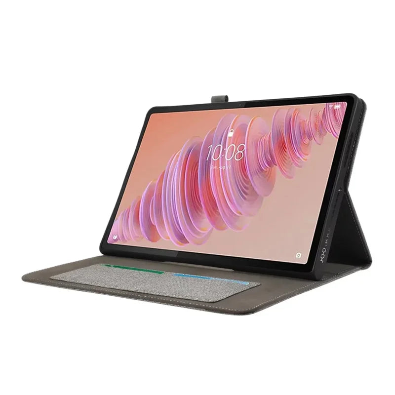 Luxury Flip Oxford Cloth Fabric Case For Lenovo Tab Plus 11.5 inch 2024 Tablet Protective Cover Hülle Coque Capa