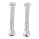 Set of 2 Excavator Pins 24mm 0.945in Bolts and Nuts Kit for mini Excavator