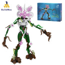 407PCS The Orchid Monster Blocks Set For Strangered Things Demogorchid Idea Bricks Toys For Children Birthday  Christmas Gifts