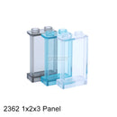 MARUMINE MOC Build Block Part Window Glass House Transparent Wall Panel 87552 87544 60581 87543 59349 Creative Brick Accessories