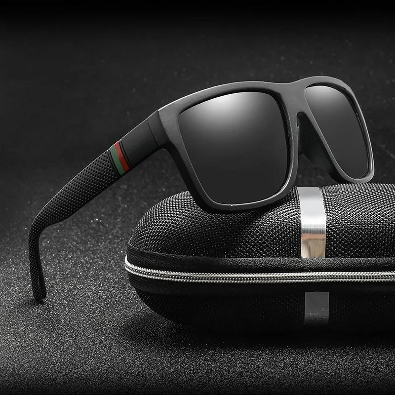 Luxury Men's Polarized Sunglasses Brand Designer Male Vintage Driving UV400 Pilot Eyewear SunGlasses For Men Women