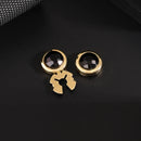 High End Crystal Round Cuffs Buttons Wedding Party Business Clothes Decoration Friend Men's Shirt Cufflinks Jewelry Gifts