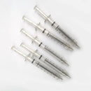 5 Pcs/lot Creative Plastic Syringe Ballpoint Pen 0.5mm Blue Black Gel Pens School Office Supplies Student Writting Tools