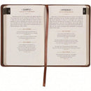 Men Inspirational Daily Prayer Notebook 365 Days Prayer Tracking Journal Brown Cover Religious Diary Book