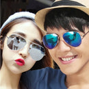 Fashion Parent-child Sunglasses Kids Adult Outdoor Travel Round Pilot Sun Glasses Unisex Children Vintage UV400 Shades Eyewear