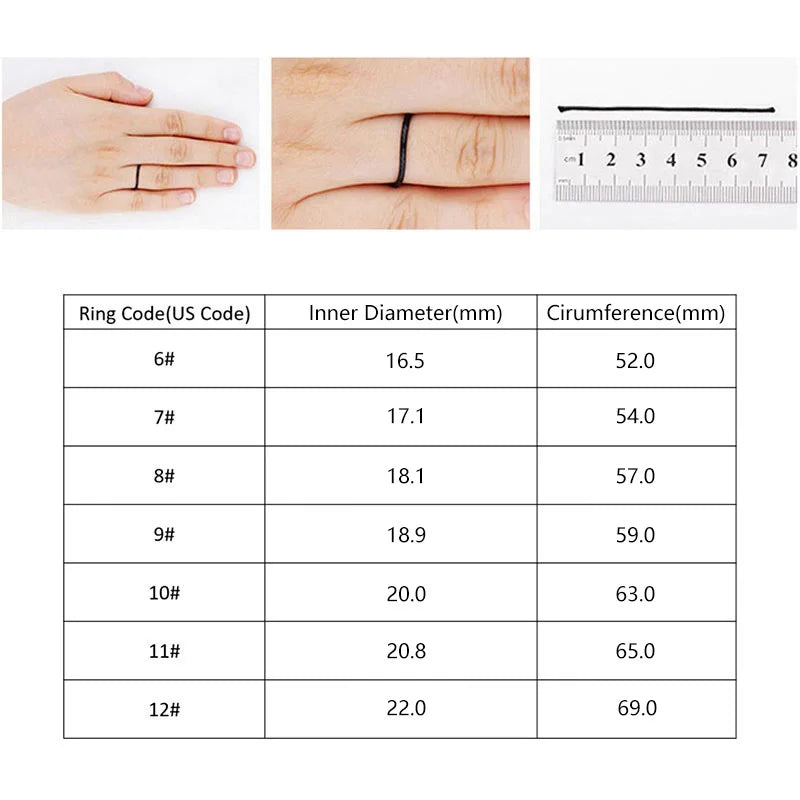 1PC Hematite Stone Rings for Women Men Natural Fashion Flat Plain Ring Couple Jewelry Gift Wedding Christmas Lovers Rings