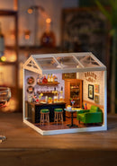 Rolife DIY Miniature 3D Wooden Puzzle Kit with LED Light | Creative Craft Store Model