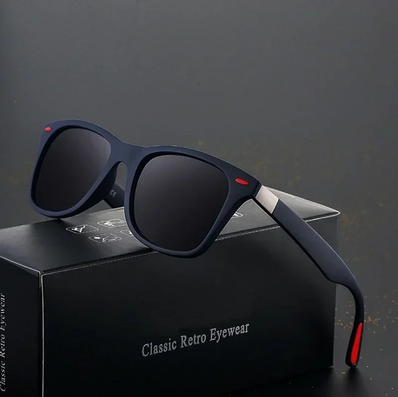 2024 New Unisex Rectangle Vintage Sunglasses Fashion Design Retro Sun Glasses Man Eyeglass Casual Goggles UV400 Eyewear