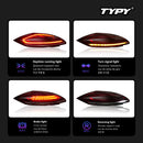 TYPY Car Lights For Porsche Panamera Taillight 970.1 2010-2013 LED Projetor Tail Lamp Daytime Running Light Auto Accessories