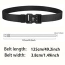 Men's Belt Outdoor Multi Function Belt High Quality Canvas For Nylon Male Luxury Belts Women's Sports Jeans Belt Neutral Belts