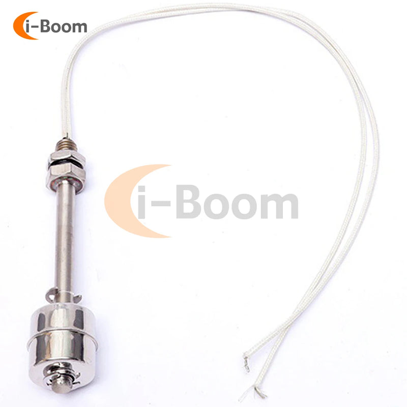 AC/DC 110V 220V 304 Stainless Steel Float Switch Liquid Level Switch Water Level Switch High Sensitivity Sensor Float Valves