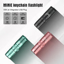 Trustfire MINIE EDC Flashlight with Magnetic LED Rechargeable Mini EDC Keychain Flashlights Outdoor Tool For Camping Hiking