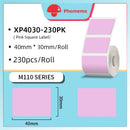 Phomemo M110 Thermal Wireless Label Printer Portable Bluetooth Sticker Mini Printer Barcode Label Maker Price Tag Printers DIY