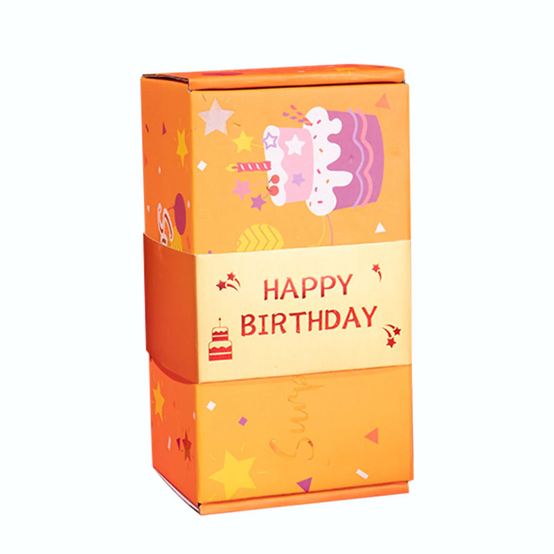 Creative Christmas Gift Box DIY Folding Paper Box Birthday Wedding Surprise Money Bounce Box Explosions Red Envelope Gift Boxes
