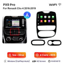 AWESAFE PX9 Car Radio Autoradio for  Renault Clio 4 2012-2019 Wireless Carplay Screen Android Auto Stereo GPS Navi FM RDS BT SWC
