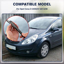 Opel Windscreen Wiper Front + Rear Blades Kit for Vauxhall Opel Corsa D E 2006-2014
