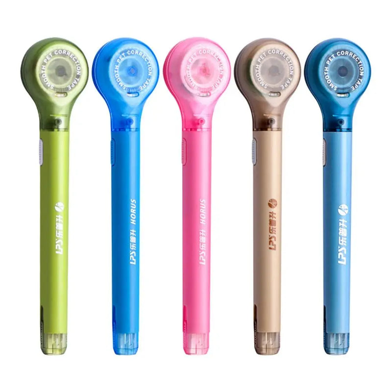 Creative Design 6m Modification Corrector Tape Pen Shape Comfortable Holding White Out Correction Tape Large Capacity