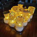EID Mubarak LED Light Decora 2025 Eid Ramadan Moon Star Castle Muslim Party Table Ornament Islam Muslim Home Eid Al Adha Gifts