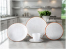 The Mare Table | Tramontina 20-Piece Porcelain Dinner Set for Four