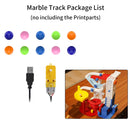 For Bambu lab 3D Printer Model Aircraft engine/LED Light/Marble Track 3D Print Parts without the Printpats