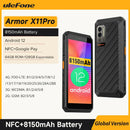 Ulefone Power Armor X11 Pro Rugged Phone 8150 mAh 64GB ROM Waterproof Smartphone NFC 2.4G/5G WiFi Mobile Phones Global version