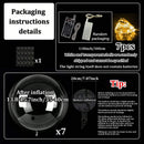 7 Led Luminous Transparent Balloons for Weddings, Birthdays, Bachelor Party (Battery Not Included) Valentine's Day, Anniversary