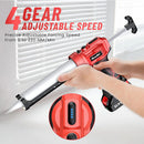 Seesii Cordless Caulking Gun 20V Adjustable 4 Speeds Electric Adhesive Gun Kit 10oz/300ml Battery Caulk Gun for Filling Sealing