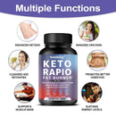 Fat Burner - Supports healthy weight loss, boosts metabolism, suppresses appetite, ketogenic diet
