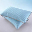 1-4PCS 48x74cm Ice Bean Pillowcase Summer Cooling Solid Color Cool Touch Fabric Washable for Air Conditioning Room