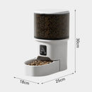4L WiFi Automatic Pet Feeder for Cats And Dogs Intelligent Food Dispenser with Button Control Smart Pet Feeder