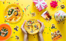 Party Supplies for Bowser Birthday,112pcs Decorations for King Kuppa party Banner,Plates,Cake Toppers,Tablecloths,Backdrop etc.