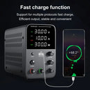 Wanptek Adjustable DC Power Supply 30V 10A 5A Lab Bench Power Source Stabilized Power Supply Voltage Regulator Switch 120V 60V5A