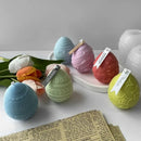 3D Easter Embossment Egg Silicone Candle Mold Egg Aroma Wax Plaster Ornaments Handmade Soap Mould