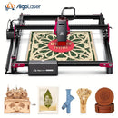 AlgoLaser Desktop Laser Engraver Y-axis Rotary Roller Engraving Cutting Cutter Machine Wood Metal Acrylic Woodworking 390x410mm