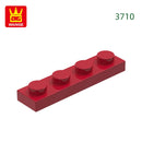 Wange 149Pcs/Lot 3710 1x4 Basic Building Block Moc Components Parts Compatible with Bricks DIY Children Assembly Toy Gift Box