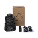 SHEHDS Wash LED 7x12W RGBW/7x18W 6IN1 Moving Head light for Disco DJ Music Party Nightclub Dance