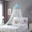 Babyzimmer Moskitonetz Kinderbett Vorhang Baldachin Rundes Gitterbett Netz Betthimmel Baldachin Dekoration Mädchen Schlafzimmer Accessoires Dropship