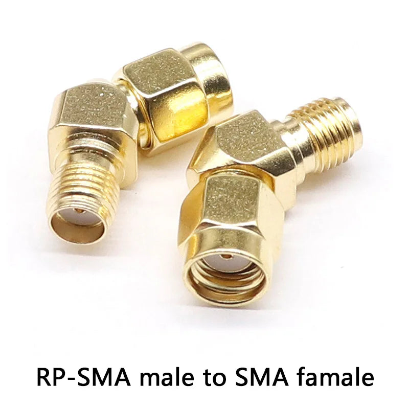 WIFI image transmission FPV adapter SMA revolution SMA female elbow 135 degree 45 degree bevel SMA-JKW pure copper