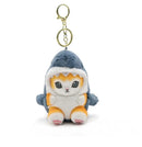 new Soft Cute Sitting position shark cat fragrance keychain pendant Playing Doll Couple soft fashione  Bookbag Hanging Doll