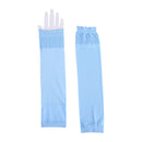 Islamic Arm Cover Stretchy Fabric Abaya Sleeves Muslim Women Oversleeves Sun Protection Arm Warmers Elastic Arab Middle East New