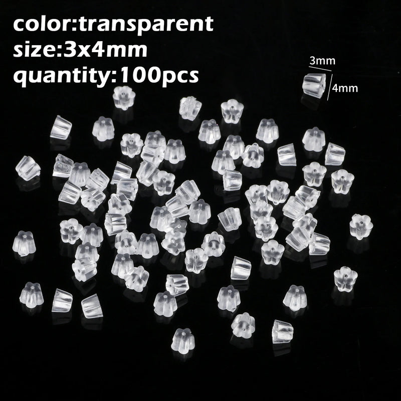 Stainless Steel Round Ball Post Earrings Stud Loops Earring Hooks Earplug  Fit Women DIY Earring Jewelry Making Christmas Craft