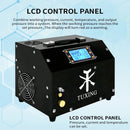 TUXING 4500psi PCP Air Compressor 300bar LCD Display Digital Control Compressor Built-in Power Adapter for Rifle Scuba Diving