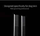 Stainless Steel Dog Comb Long Thick Hair Fur Removal Brush 16/19cm Pets Dog Cat Grooming Dematting Combs for Shaggy Dogs