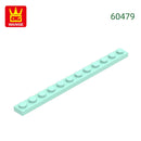 Wange 52Pcs/Lot 60479 1x12 Plate Building Blocks MOC Accessories Compatible with Construction Bricks Children Educational Toys