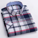The Oxford Line | 100% Cotton Short-Sleeve Oxford Shirt
