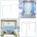 The Pavilion | 10ft Heavy-Duty Adjustable Ceremony Canopy & Chuppah Backdrop Stand