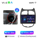Junsun V1 Wireless CarPlay AndroidAuto Radio For Peugeot 206 206CC 206SW 2001-2008 4G Car Intelligent Systems 2Din Autoradio GPS