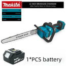 Makita 12 Inch 2200W Portable Chainsaw Brushless Electric Chain Saw  Rechargeable Cordless Graden Pruning Tools