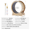 The Meridian Wheel | Solid Wood Cat Exercise Wheel for Indoor Cats