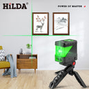 2 Lines Laser Level Self Levelling Green Beams Laser Horizontal & Vertical Cross-Line